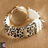 Fashion Unisex Geneva Leopard Silicone Jelly Gel Quartz Analog Wrist Watches4